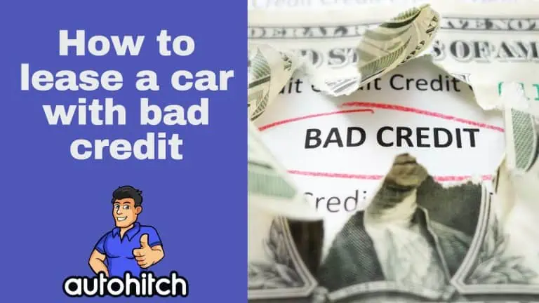 how to lease a car with bad credit