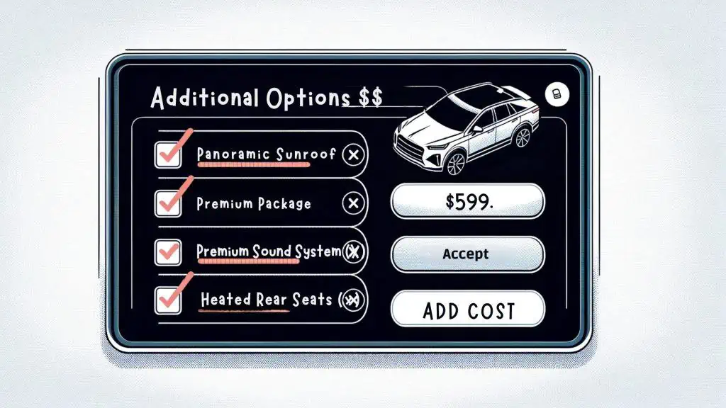 Optional Equipment and Pricing