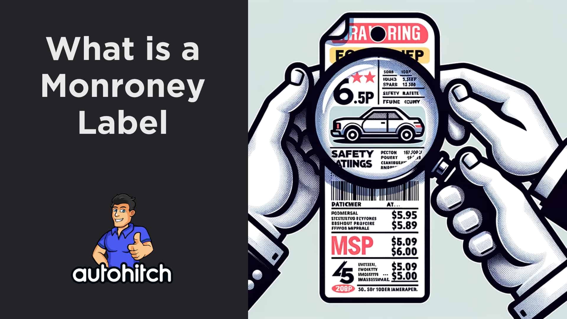 What Is A Monroney Label