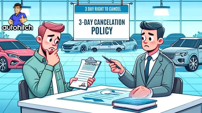 3 Day Right To Cancel Car Purchase