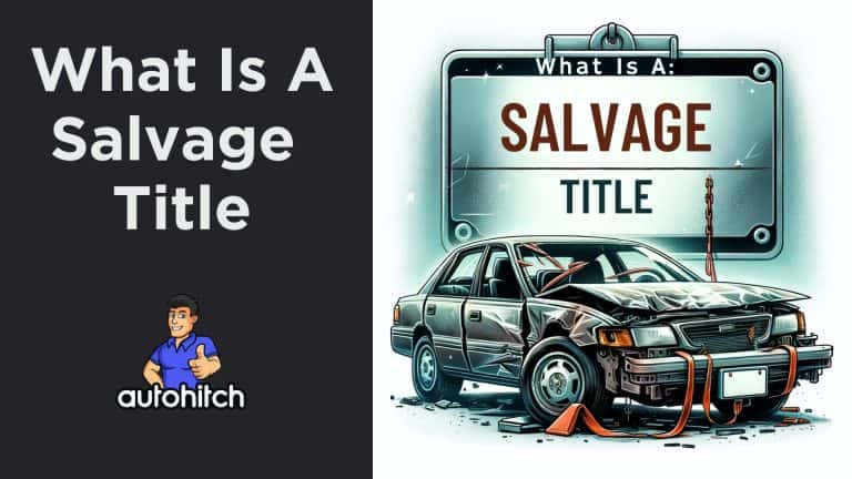 what is a salvage title car