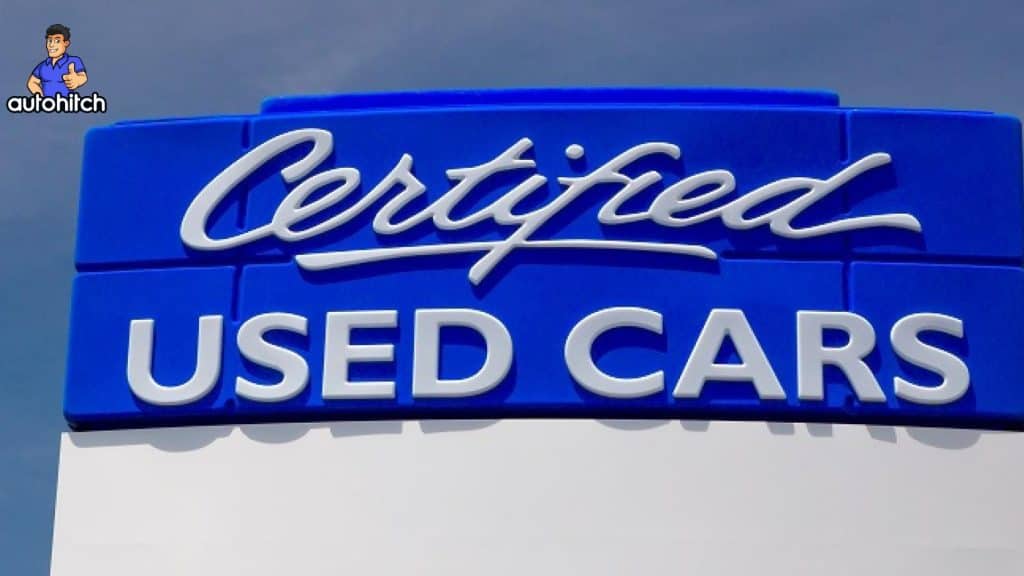 CPO Certified Pre owned cars