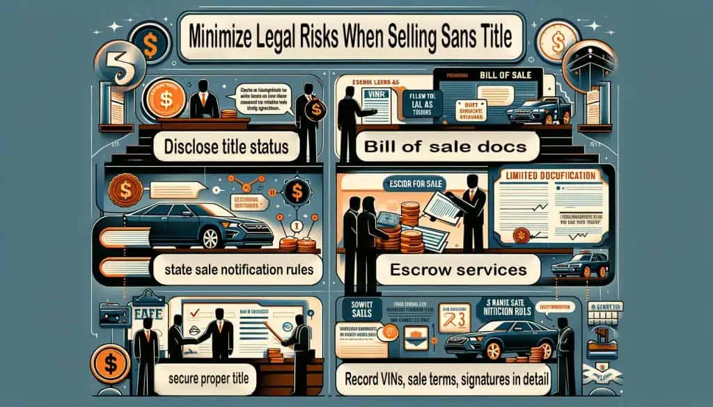 Minimize Legal Risks When Selling Sans Title