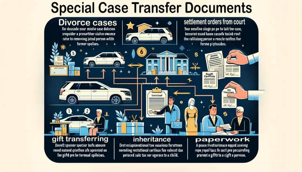 Special Case Transfer Documents