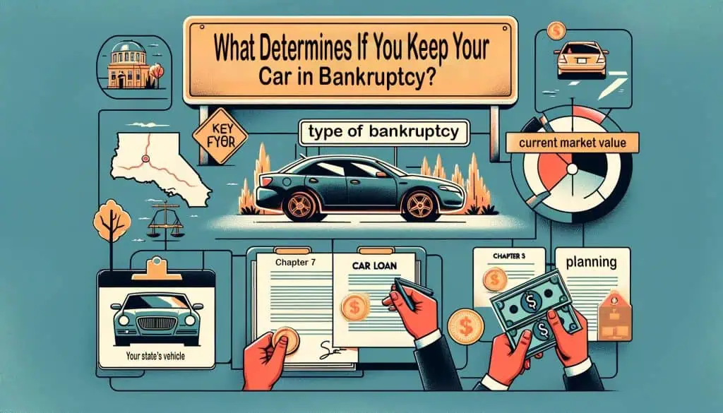 What Determines If You Keep Your Car in Bankruptcy