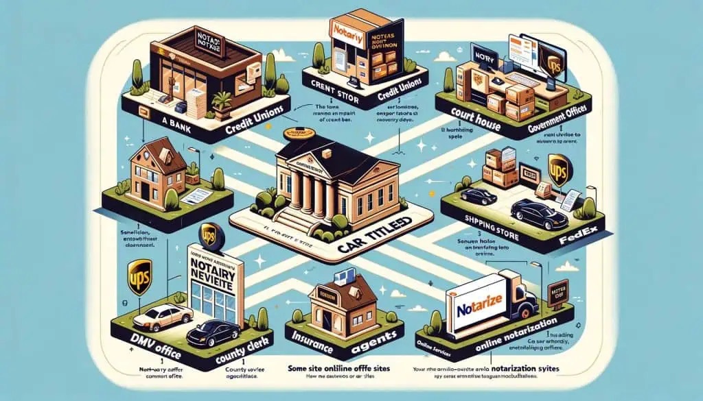 Where You Can Get Car Titles Notarized