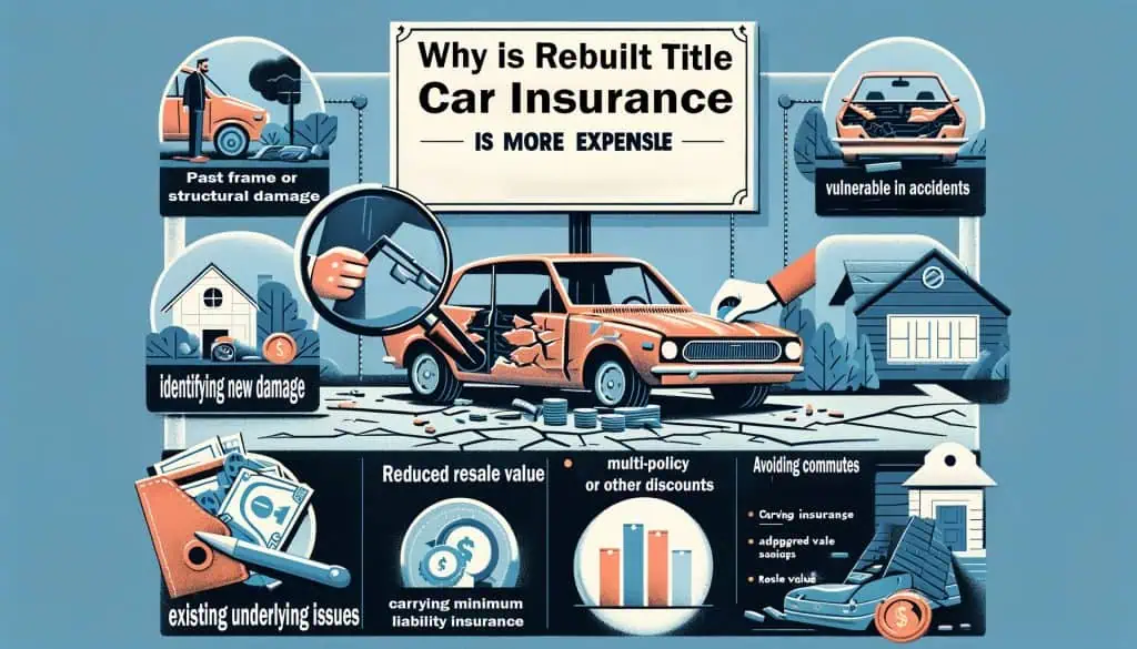Why is Rebuilt Title Car Insurance More Expensive