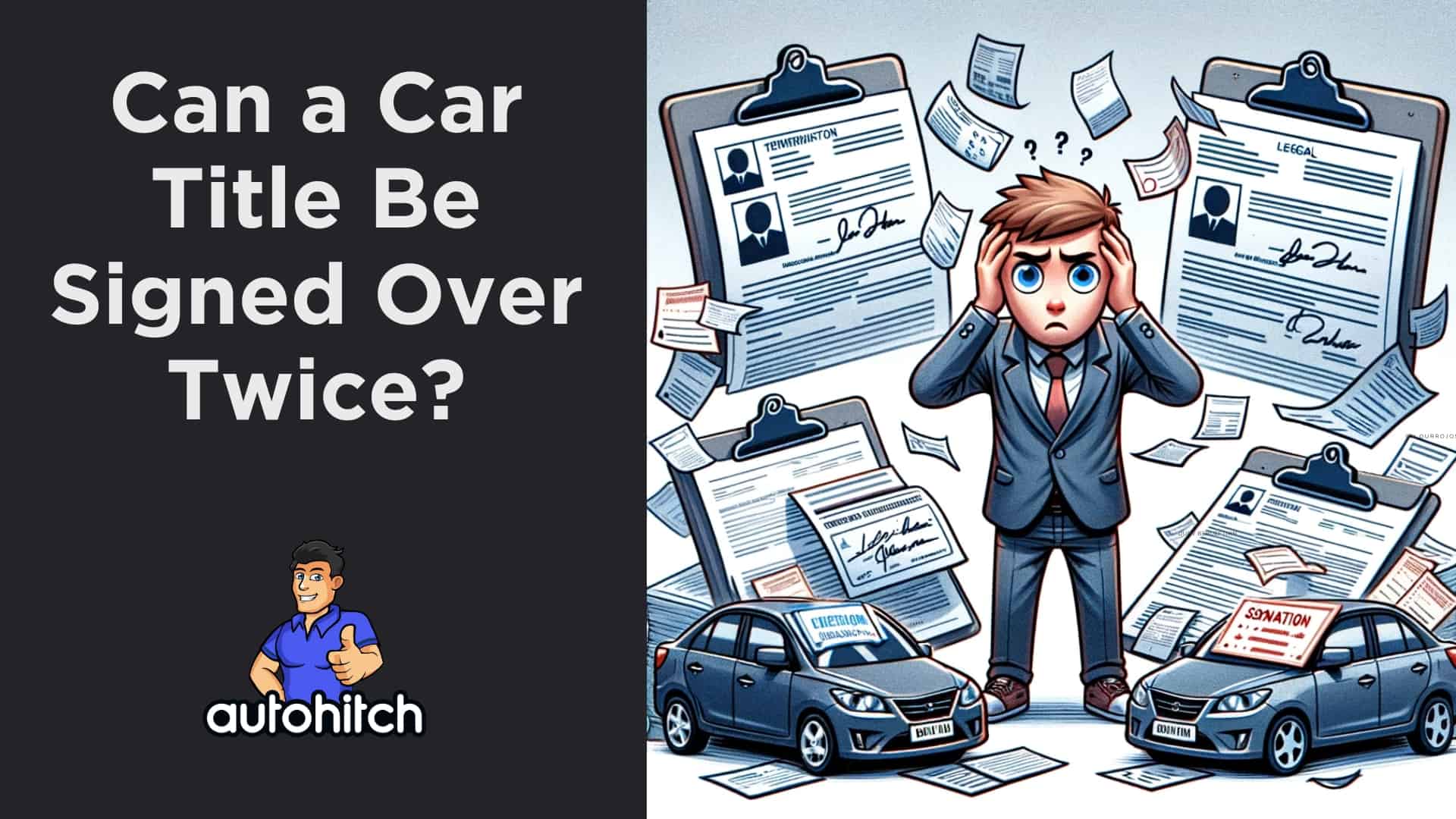 Can A Car Title Be Signed Over Twice? [2024]