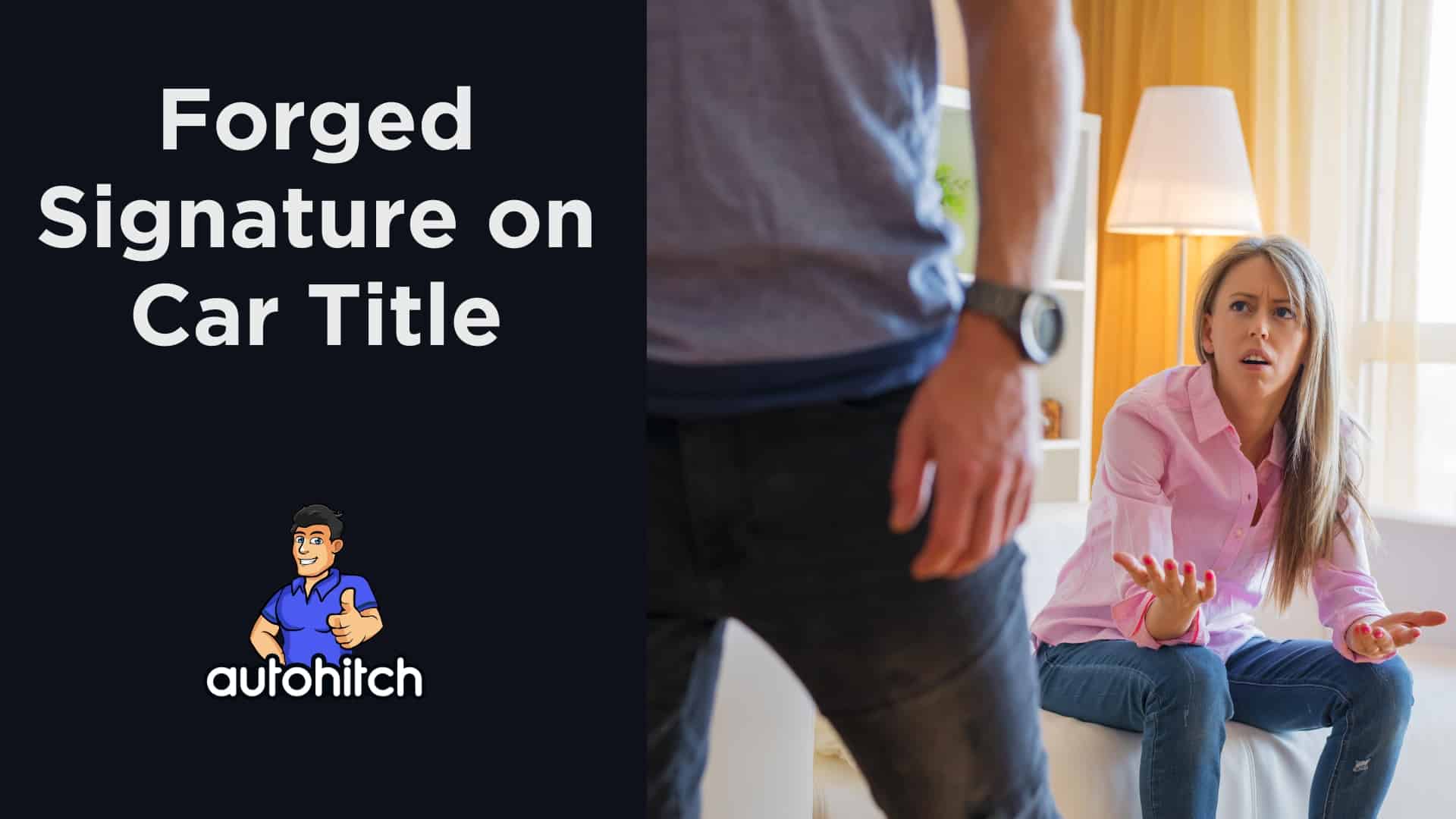 My Ex My Signature On A Car Title [2024]