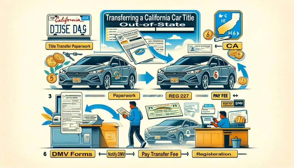 Transferring a California Car Title Out of State