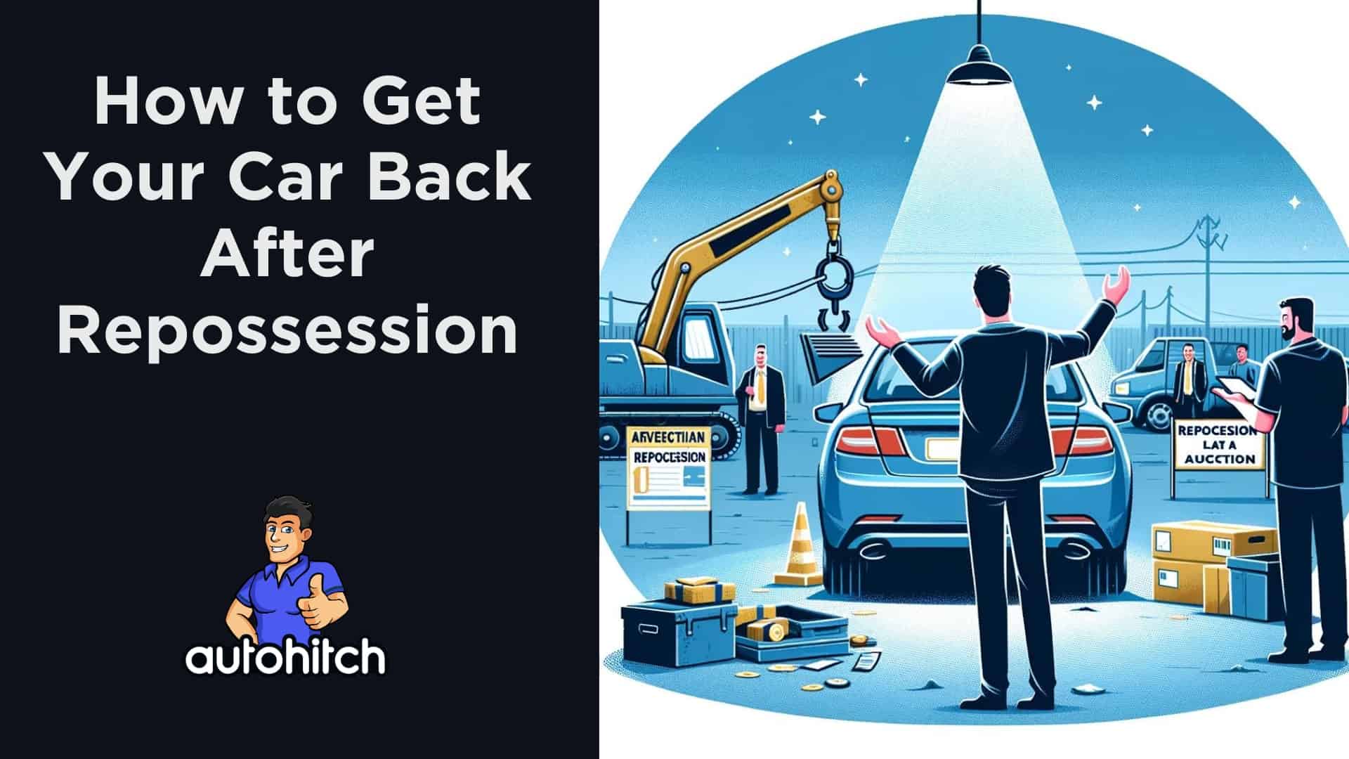 how much is it to get your car back after repossession