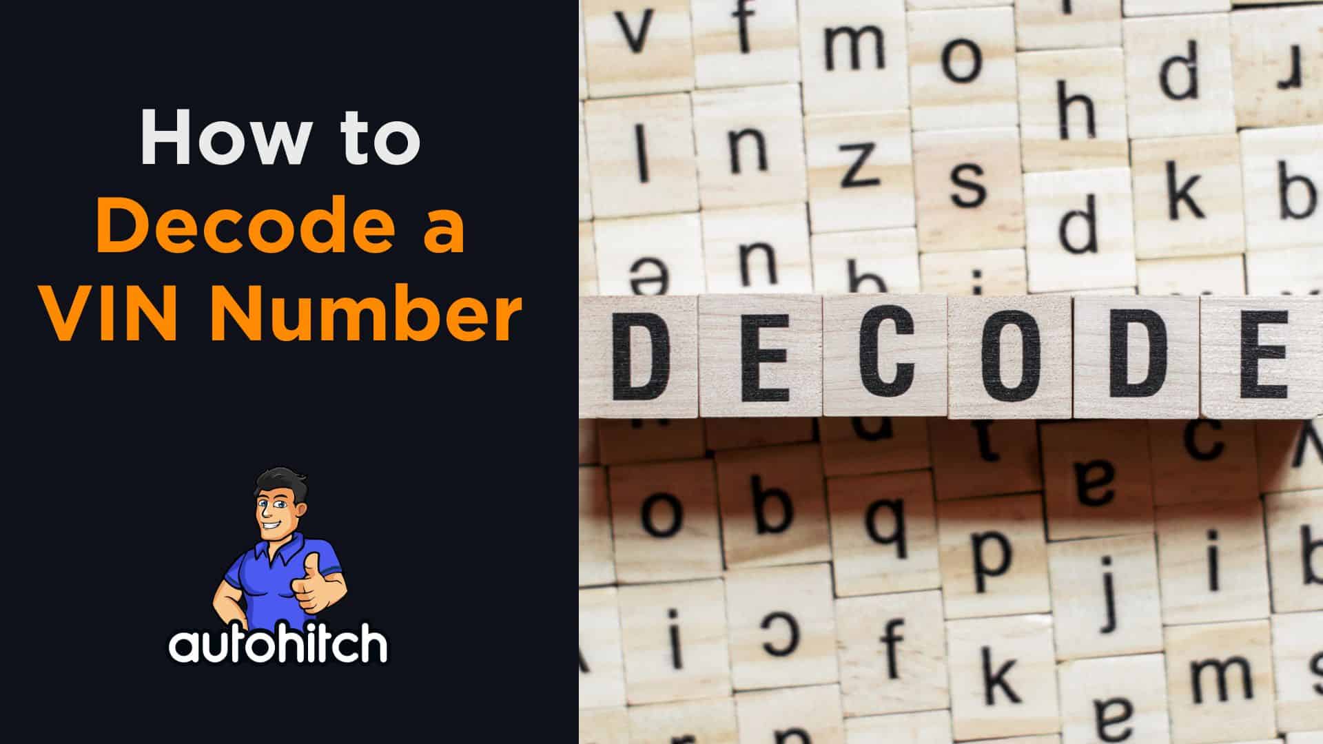 How To Decode A VIN Number Vin Lookup [2024]