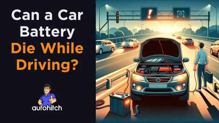 Why a car battery can die when driving