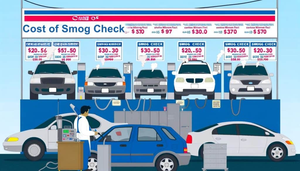 cost of smog check