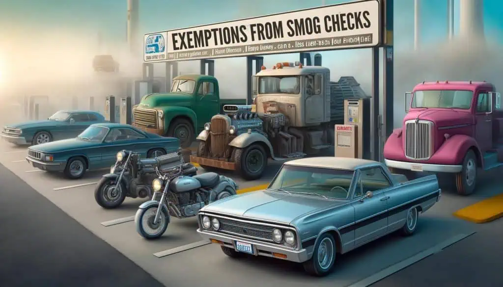 exemptions to smog check